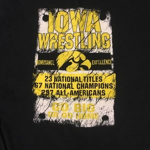 Iowa hawkeyes wrestling shirt